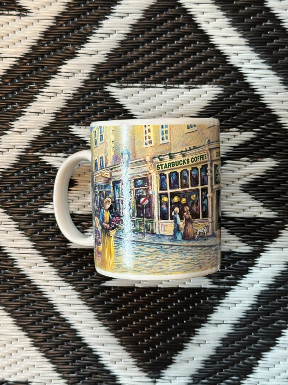 2001 Starbucks Barista Pikes Place Seattle Coffee Mug
